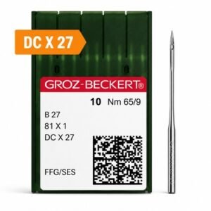 Máquina de coser overlock con aguja Groz Beckert DCX27 / B27 / 81X1